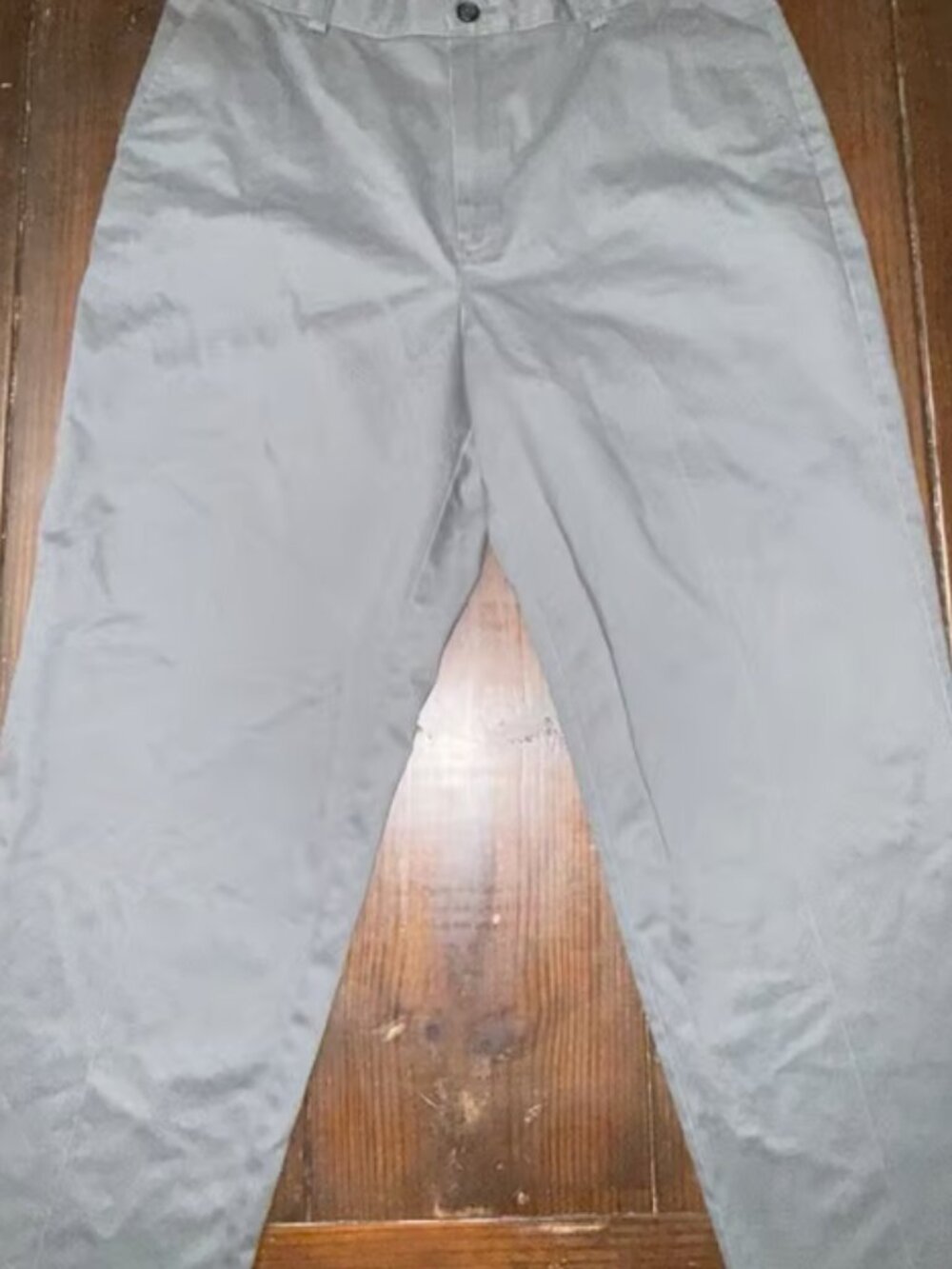 Men's Gray Chino Pants 37x30